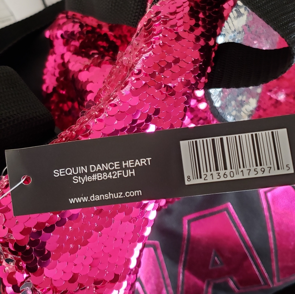 Dance Sequin Duffel bag! NEW - Picture 3 of 4